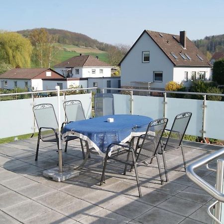 Komplette Wohnung Im Schoenen Weserbergland / Heyen Exterior foto